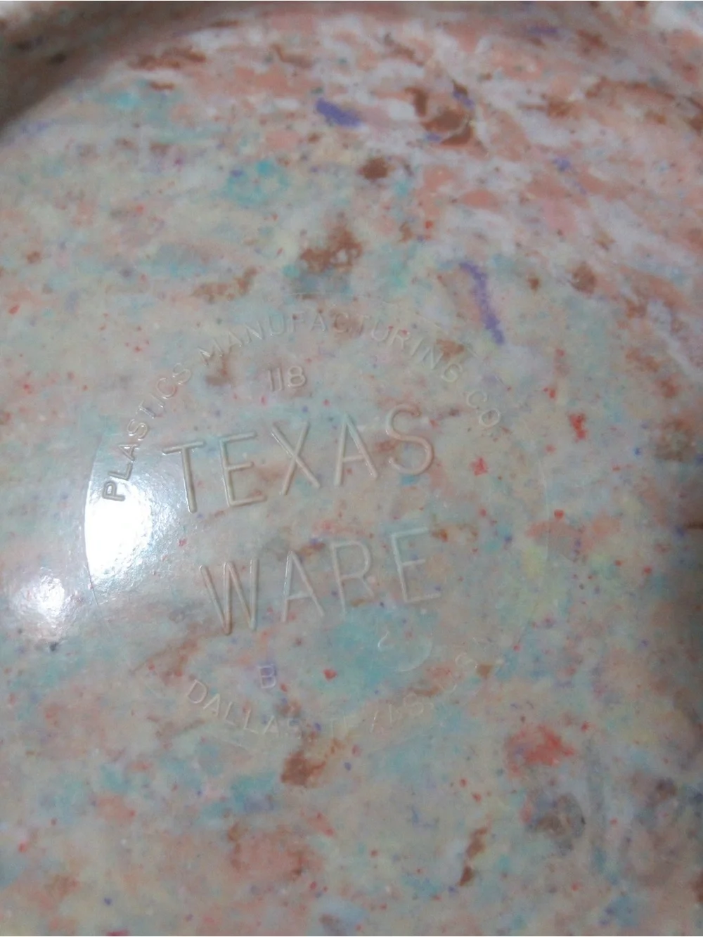 Vintage Texas Ware 118 Confetti Bowl